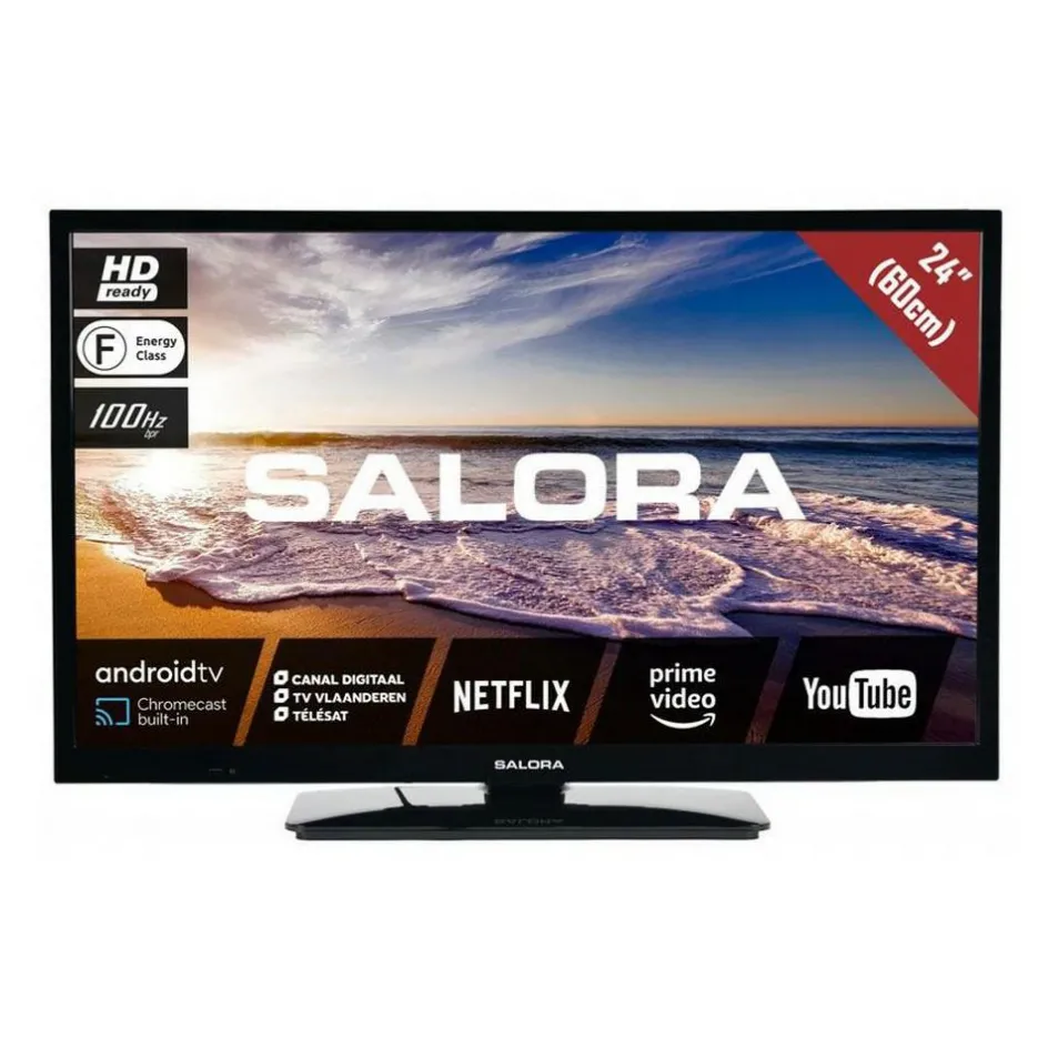 Outlet Salora 24" led smart televisie 12 - 230V