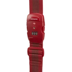 Samsonite Global TA kofferriem lock red