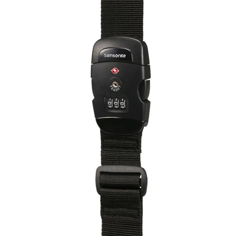 Sale Samsonite Global TA kofferriem black