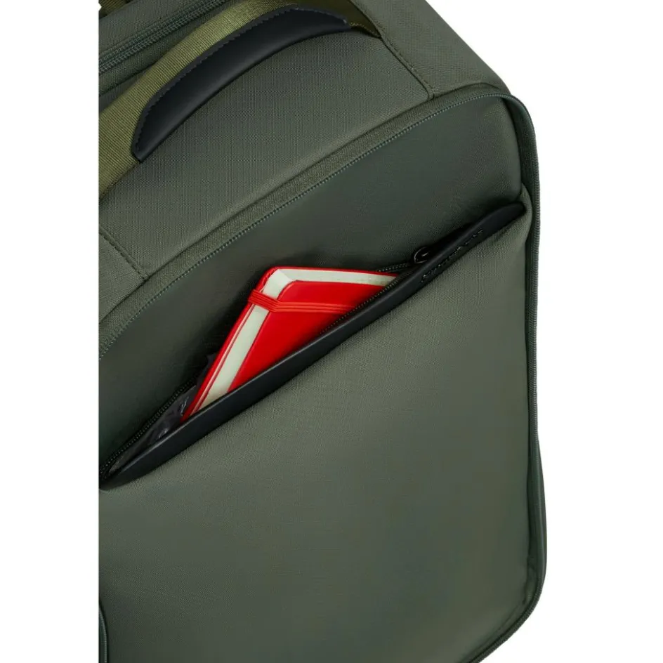 Samsonite Paralux 2-In-1 Travel 15,6 inch laptop rugzak 26 liter olive