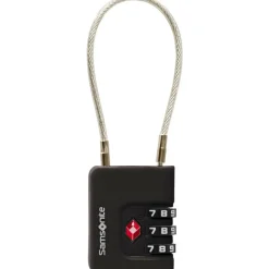 Outlet Samsonite Ta Revolution TSA kabelslot black