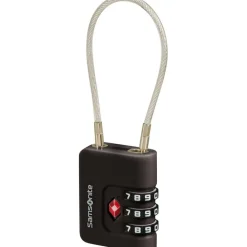 Outlet Samsonite Ta Revolution TSA kabelslot black