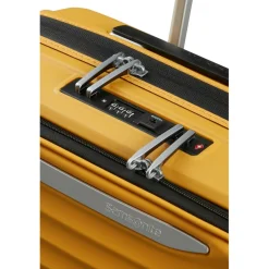 Discount Samsonite Upscape Spinner Easy Access koffer 55 - 26 cm yellow