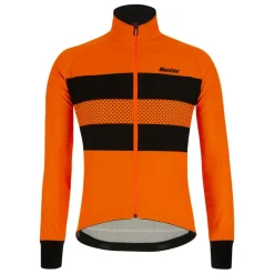 Santini Colore Bengal fietsjack heren orange fluo