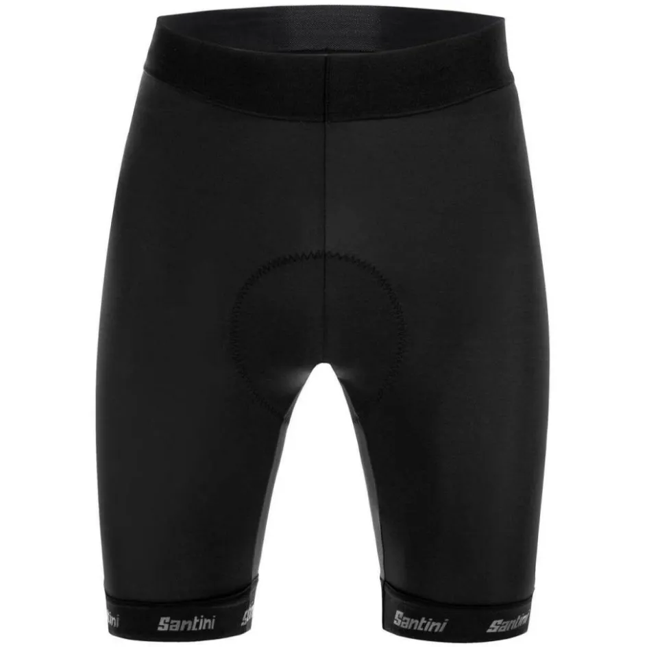 Santini Cubo Shorts fietsonderbroek heren black