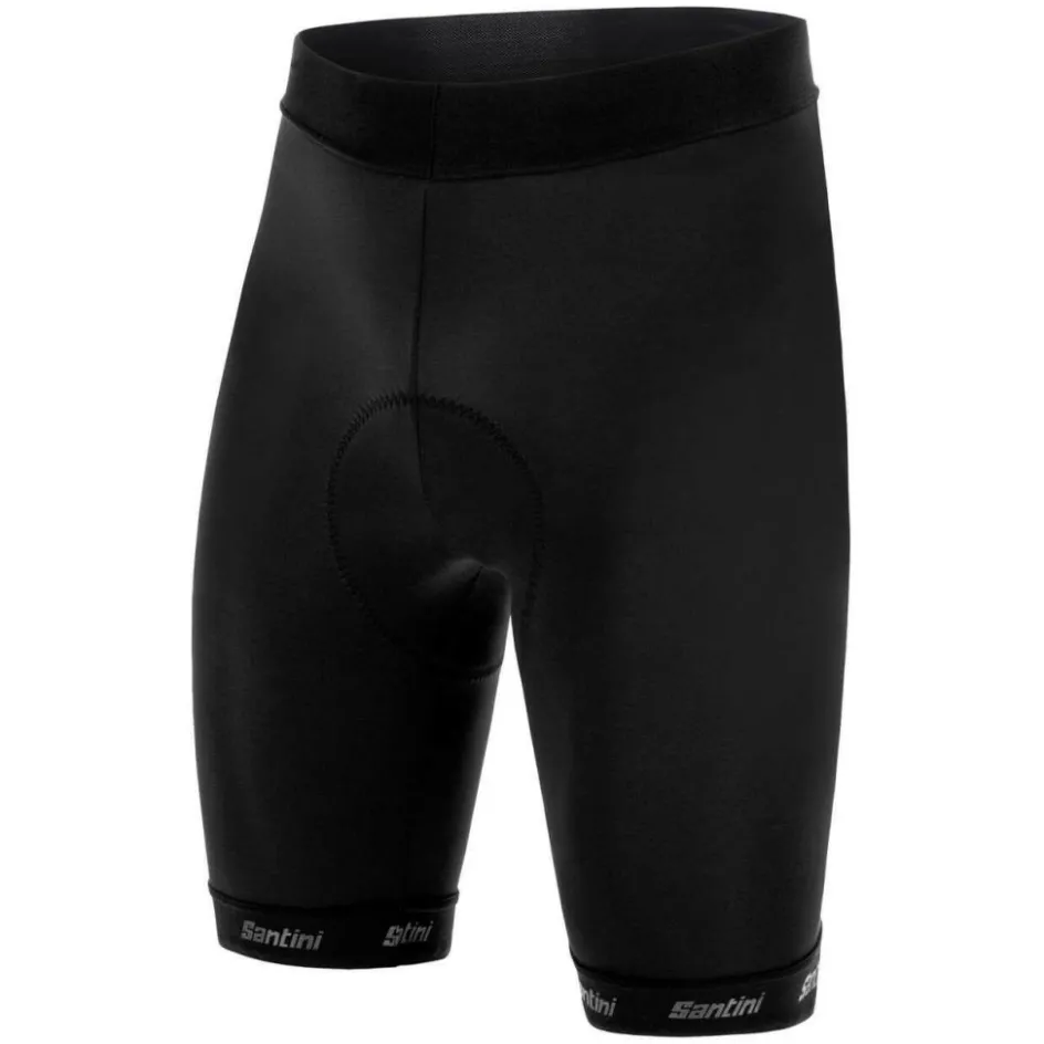 Santini Cubo Shorts fietsonderbroek heren black
