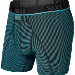 SAXX Kinetic LC mesh onderbroek heren cool blue feed  stripe