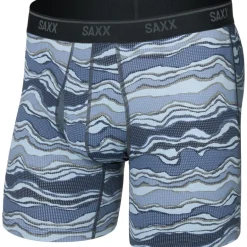 SAXX Quest Quick-Dry Mesh onderbroek heren lazy river-multi