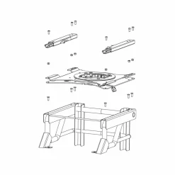 Online Scopema V3 Fiat Ducato Peugeot Boxer Citroën Jumper vanaf 2006 draaiplateau bijrijder