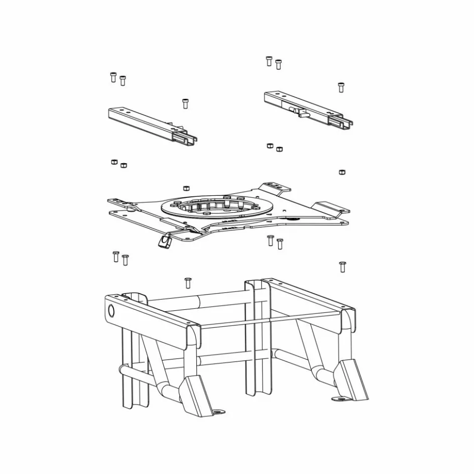 Scopema V3 Fiat Ducato Peugeot Boxer Citroën Jumper vanaf 2006 draaiplateau bestuurder