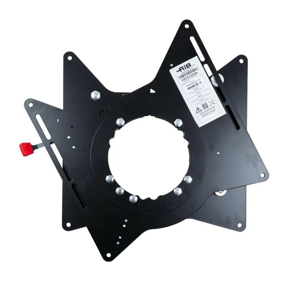 Scopema V3 Volkswagen T5 T6 T6.1 draaiplateau bijrijder met accu verhoging black