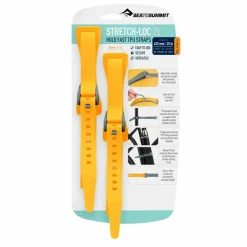 Sea To Summit  Stretch-Loc TPU straps 625 x 20 mm yellow per 2 stuks