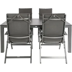 Outlet SENS-Line Bianca Basic Plus 180 x 90 cm tuinset 5-delig