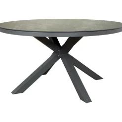 SENS-Line Bianca dining tafel ø 140 cm antraciet