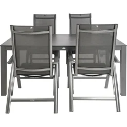 SENS-Line Bianca Legato Curve 180 x 90 cm tuinset 5-delig