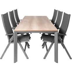 SENS-Line Elena Easy 220 x 100 cm tuinset 7-delig