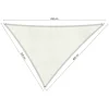 Outlet Shadow Comfort  Driehoek schaduwdoek 350 x 400 x 450 cm arctic  white