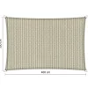 Shadow Comfort  Rechthoek schaduwdoek 300 x 400 cm sahara sand