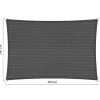 Shadow Comfort  Rechthoek schaduwdoek 300 x 400 cm cool grey
