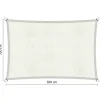 Shadow Comfort  Rechthoek schaduwdoek 200 x 300 cm arctic white