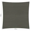 Outlet Shadow Comfort  Waterdicht vierkant schaduwdoek 300 x 300 cm grey