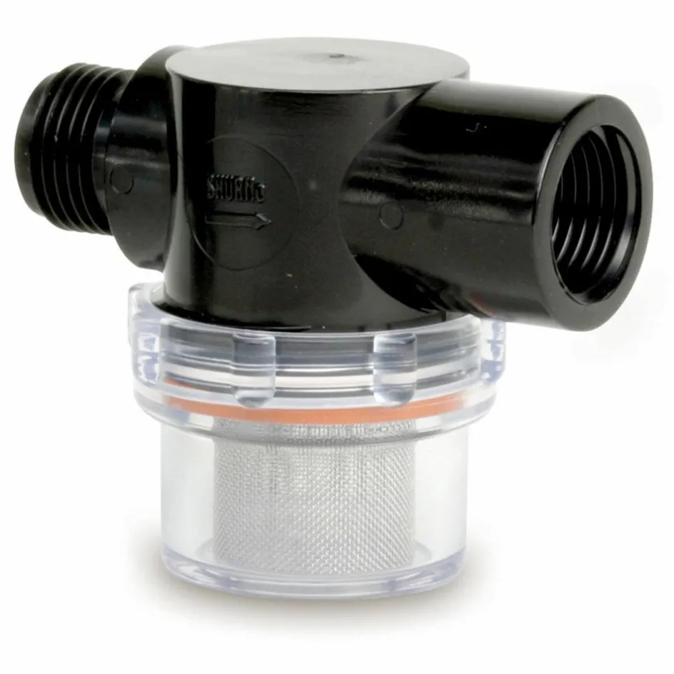 Shurflo filter voor drukpomp met schroefdraad