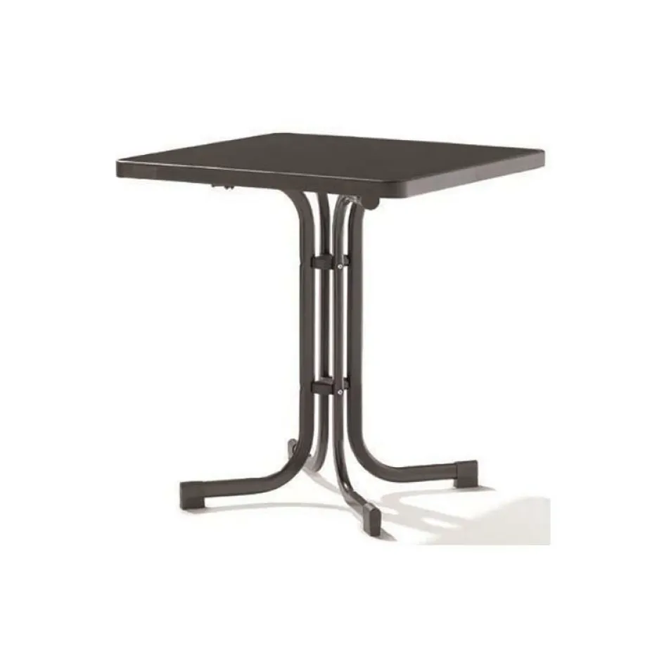 Sieger Boulevard tuintafel 70 x 70 grafiet