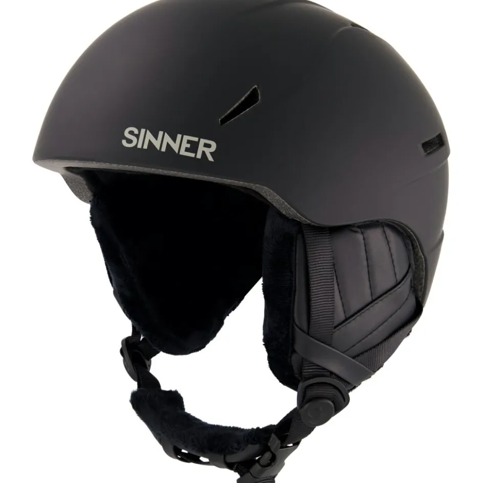 Discount Sinner CREST skihelm black