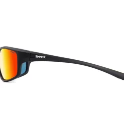 Clearance Sinner Fonds Sintec zonnebril brown red oil matte black