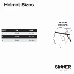 Hot Sinner SNOWMASS skihelm black
