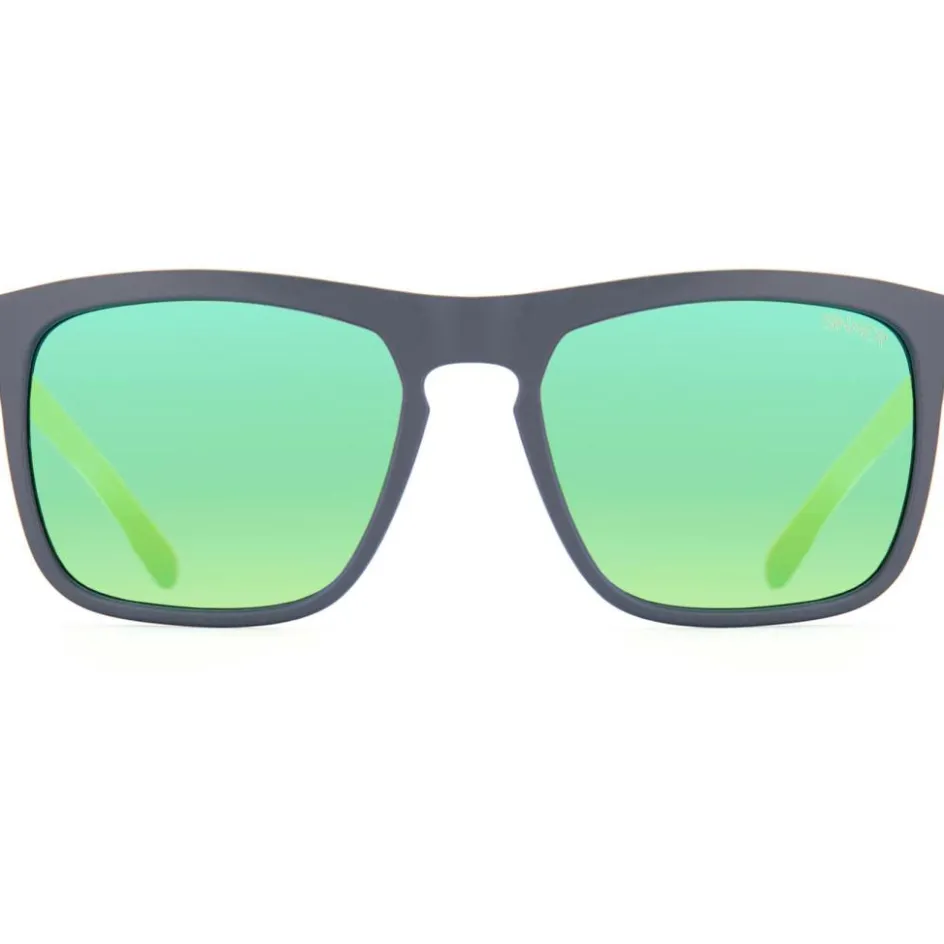 Sinner Thunder Teen zonnebril green oil matte dark blue