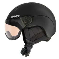 Sale Sinner TITAN VISOR skihelm matte black