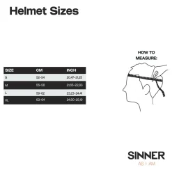 Sinner TITAN VISOR skihelm matte light grey