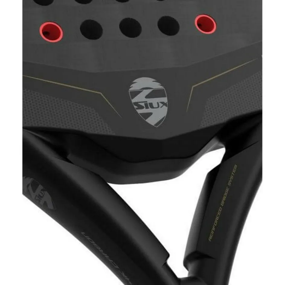 Siux Black Carbon Revolution 24K padel racket