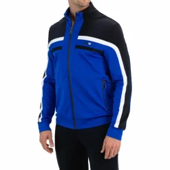 Outlet Sjeng Sports Amar trainingsjack heren blue neon