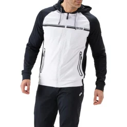Outlet Sjeng Sports Anzel trainingsjack heren real white