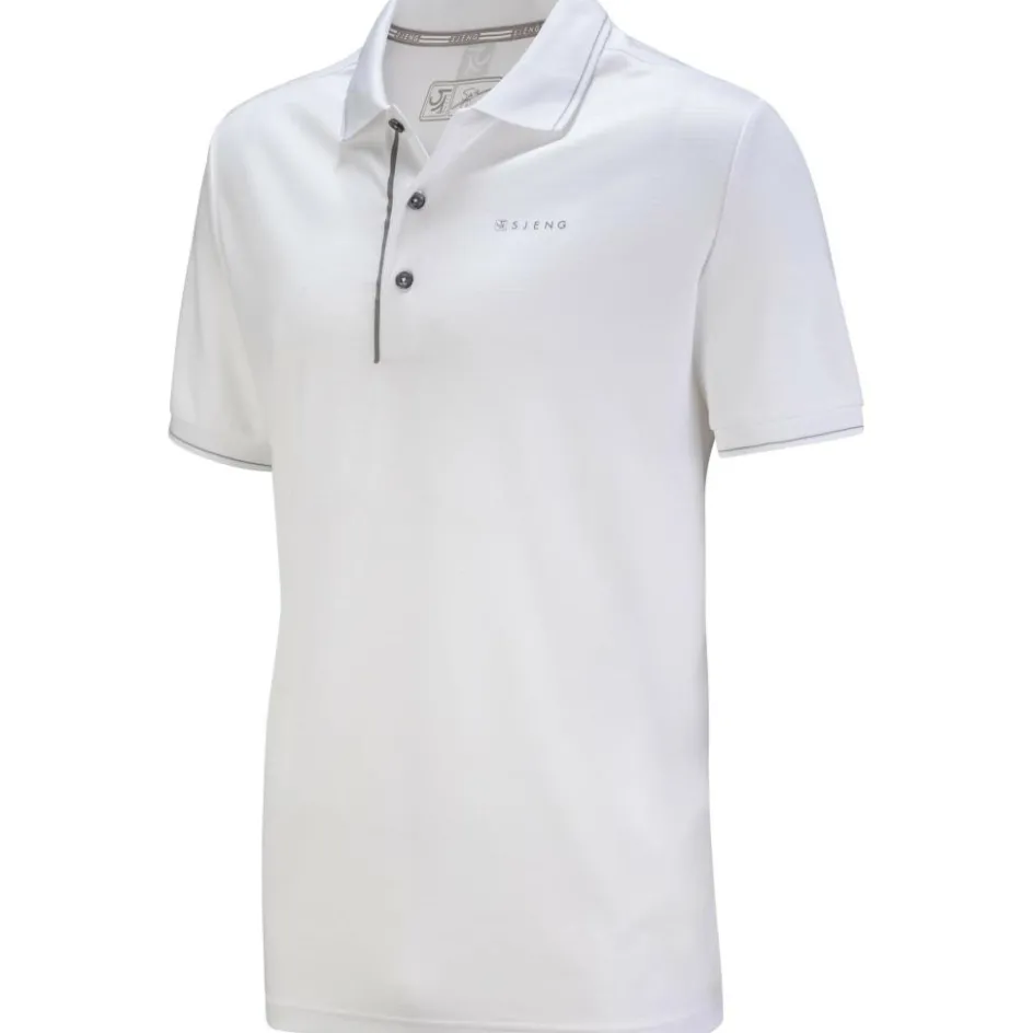 Sjeng Sports Grand polo heren real white