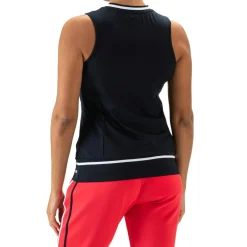 Sale Sjeng Sports  Jayda tennis tanktop dames dark blue