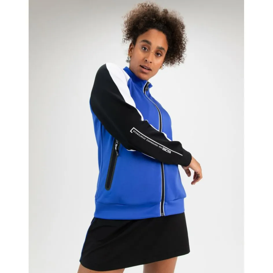 Sjeng Sports Oriana trainingsjack dames blue lotus