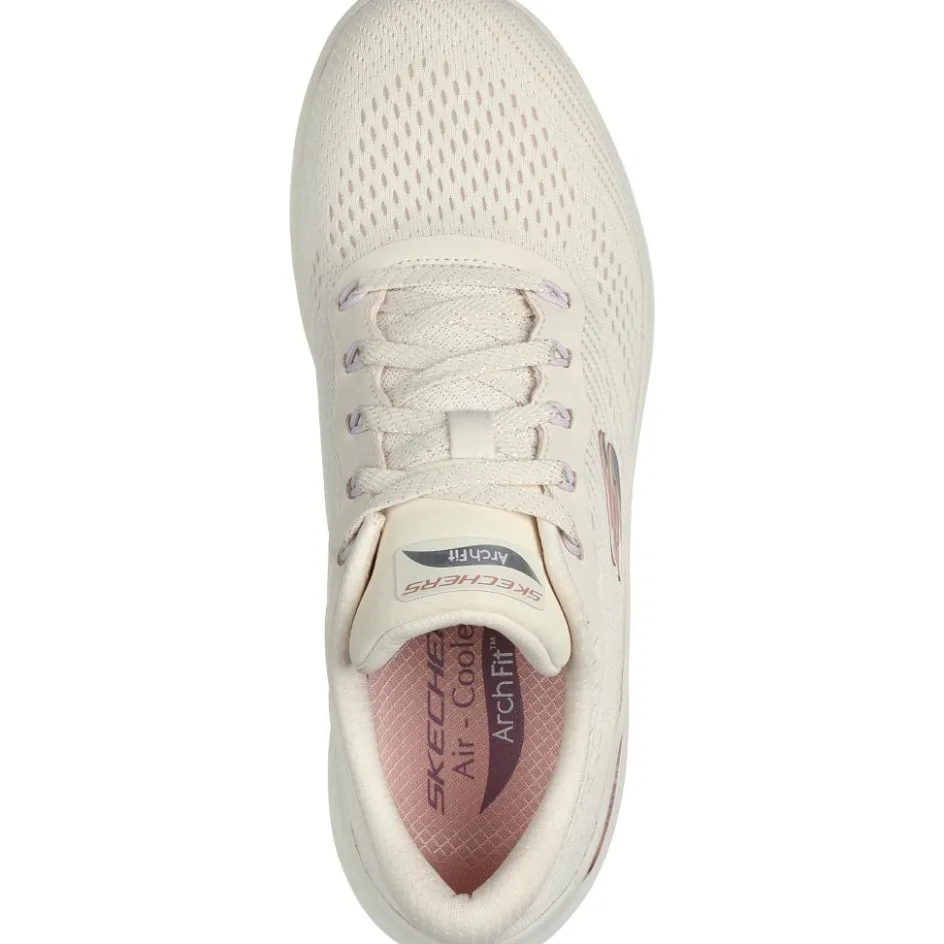 Skechers Arch Fit 2.0 Big League schoenen dames natural mauve lavender