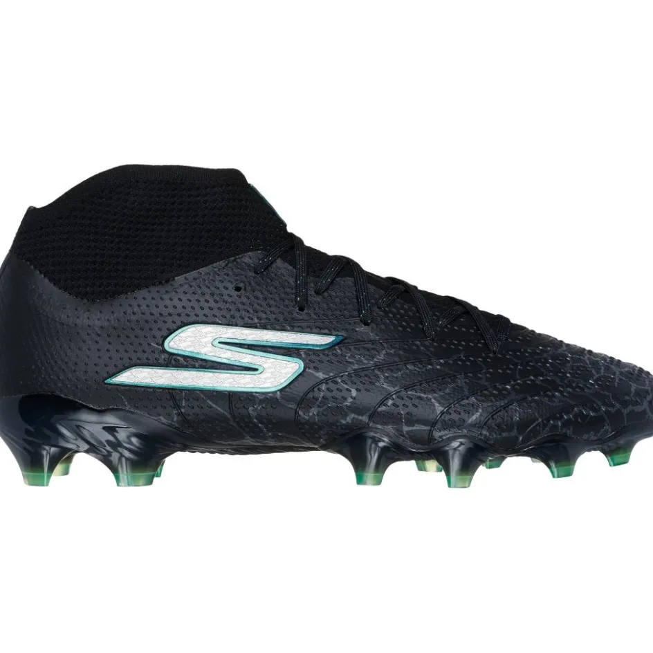 Discount Skechers SKX 01 - 1.5 High Elite voetbalschoenen heren black silver
