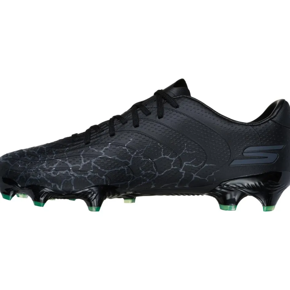 Outlet Skechers SKX_1.5 Academy FG voetbalschoenen heren black silver