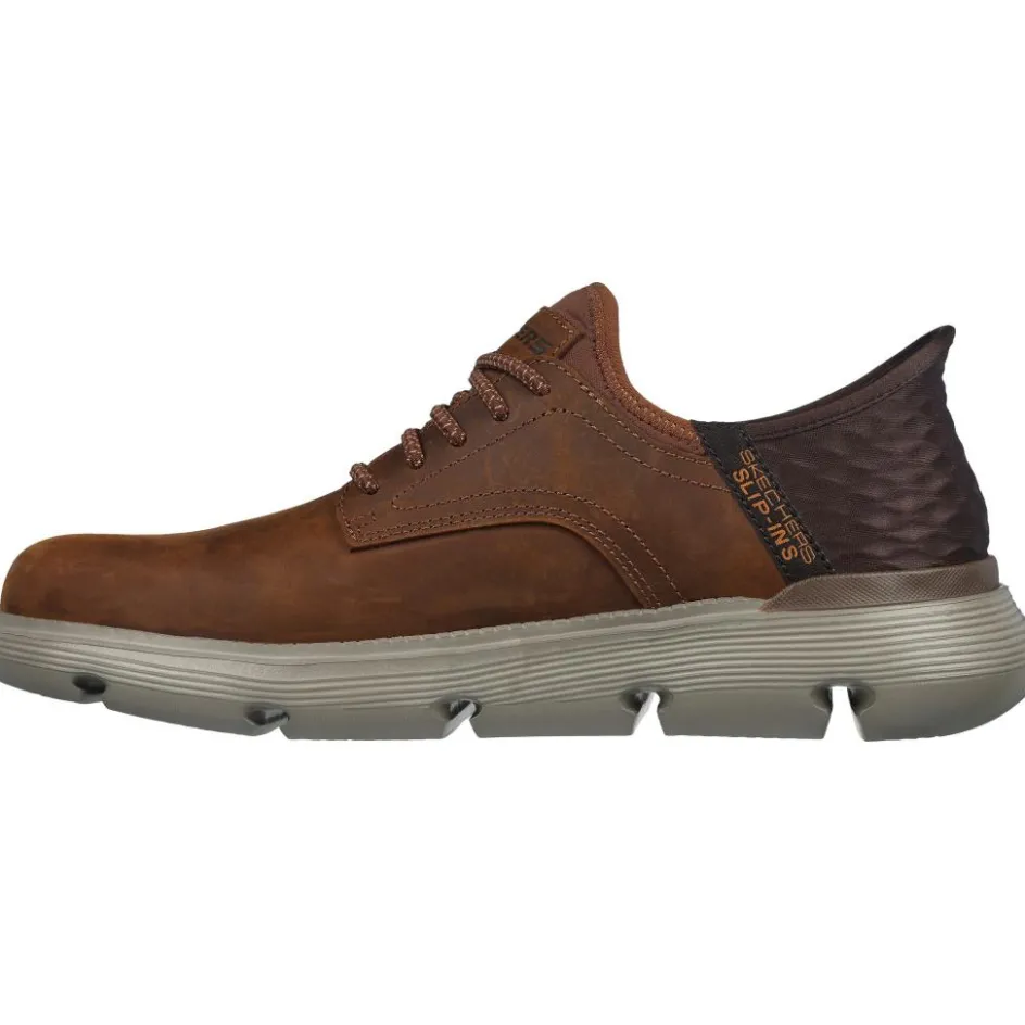 Skechers Slip-ins: Garza - Gervin schoenen heren chocolate dark brown