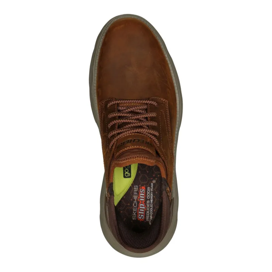 Skechers Slip-ins: Garza - Gervin schoenen heren chocolate dark brown