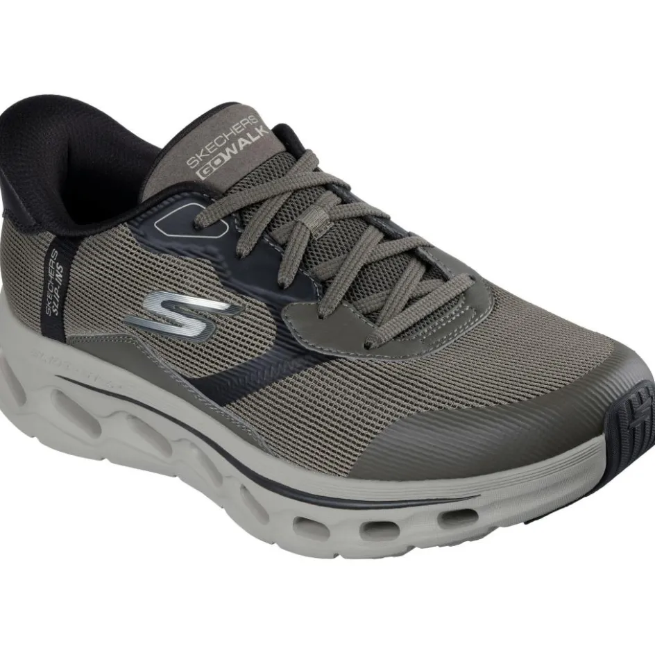 Skechers Slip-ins: GO WALK Glide - Step 2.0 - Zac schoenen heren dark taupe
