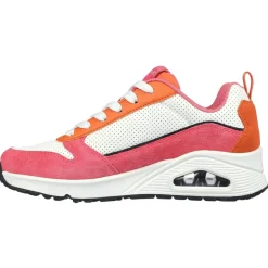Skechers Uno - 2 Much Fun schoenen dames pink orange