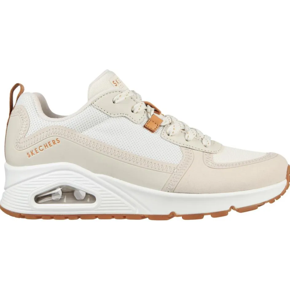 Sale Skechers Uno - Layover schoenen dames gebroken wit