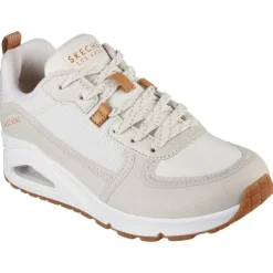 Sale Skechers Uno - Layover schoenen dames gebroken wit