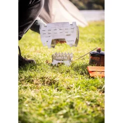 Discount SKOTTI Mini Grill houtskoolbarbecue silver