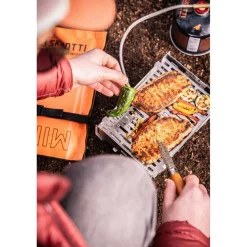 Discount SKOTTI Mini Grill houtskoolbarbecue silver